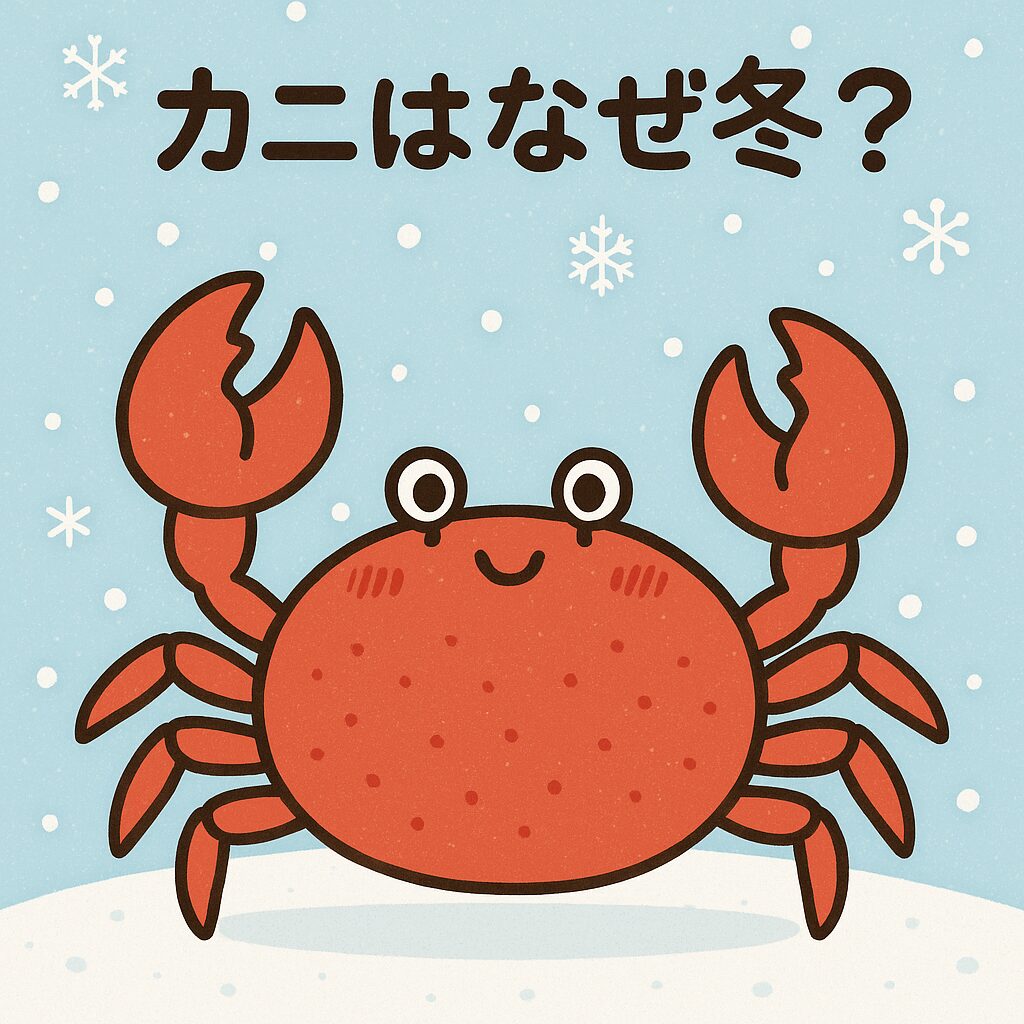 カニはなぜ冬?