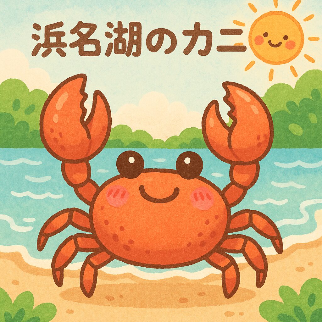 浜名湖のカニ