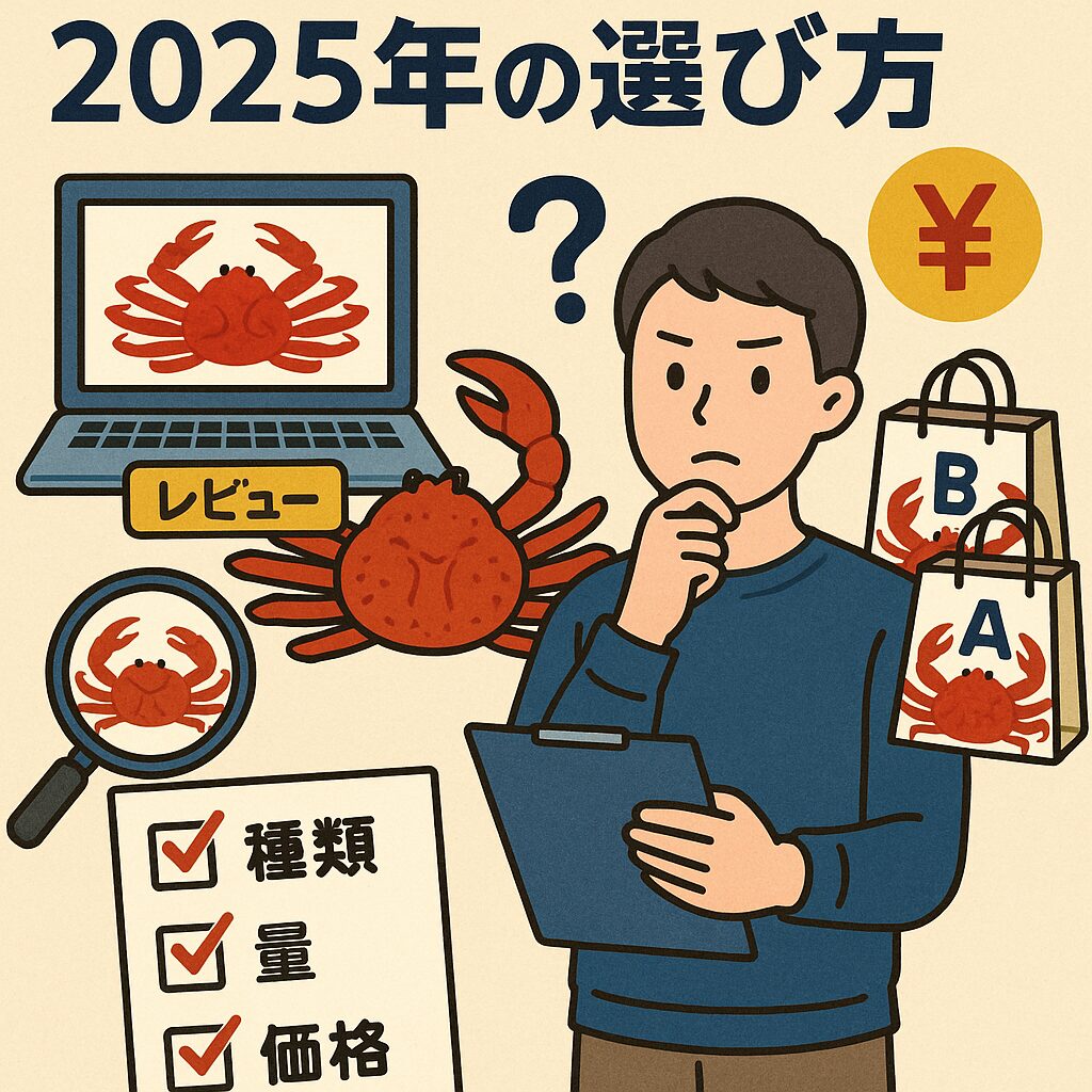 カニ通販２０２５年の選び方