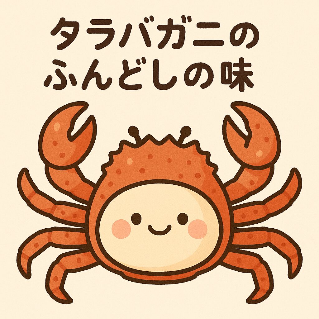 タラバガニのふんどしの味