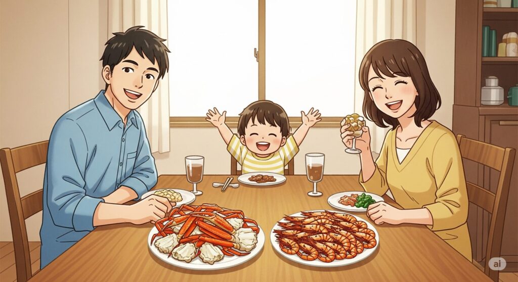 カニとエビのどっちが美味しいか