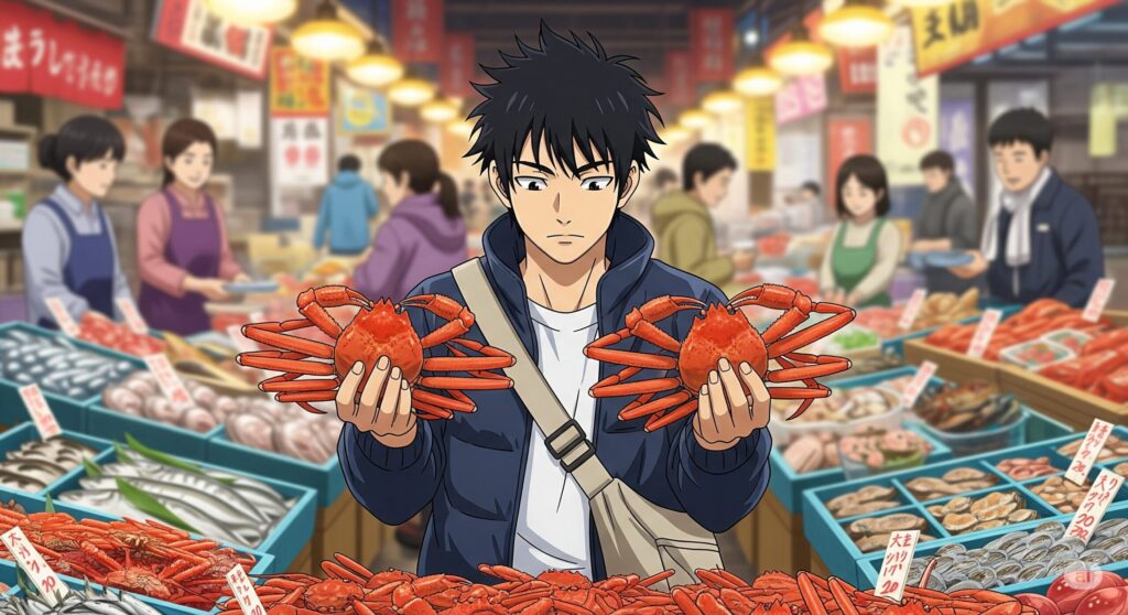 新潟市のカニ販売店