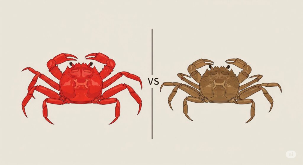 紅ズワイガニとズワイガニのどちらが美味しい